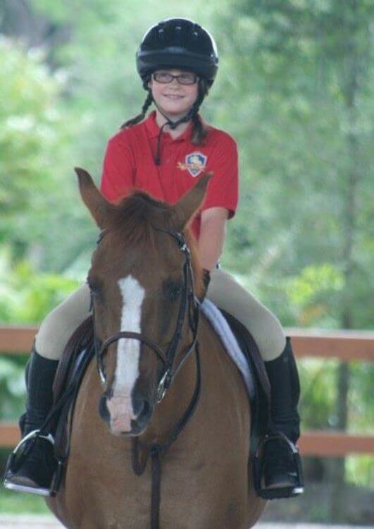 Pine Hollow Lesson Program teaching children horseback riding