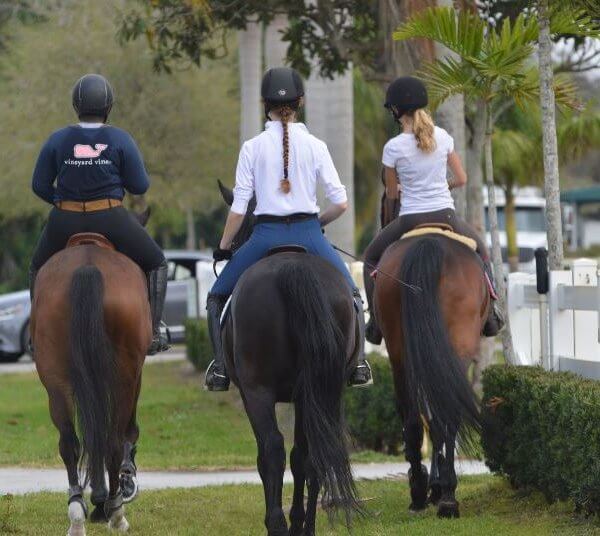 Pine Hollow Lesson Program teaching kids horseback riding