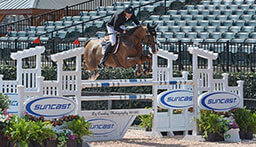 Blake and Binkie Keep Irish Win Streak Alive in $34,000 Suncast® Welcome 1.50m FEI