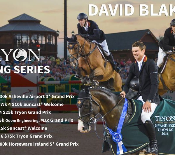 David Blake Tryon Spring Series flyer